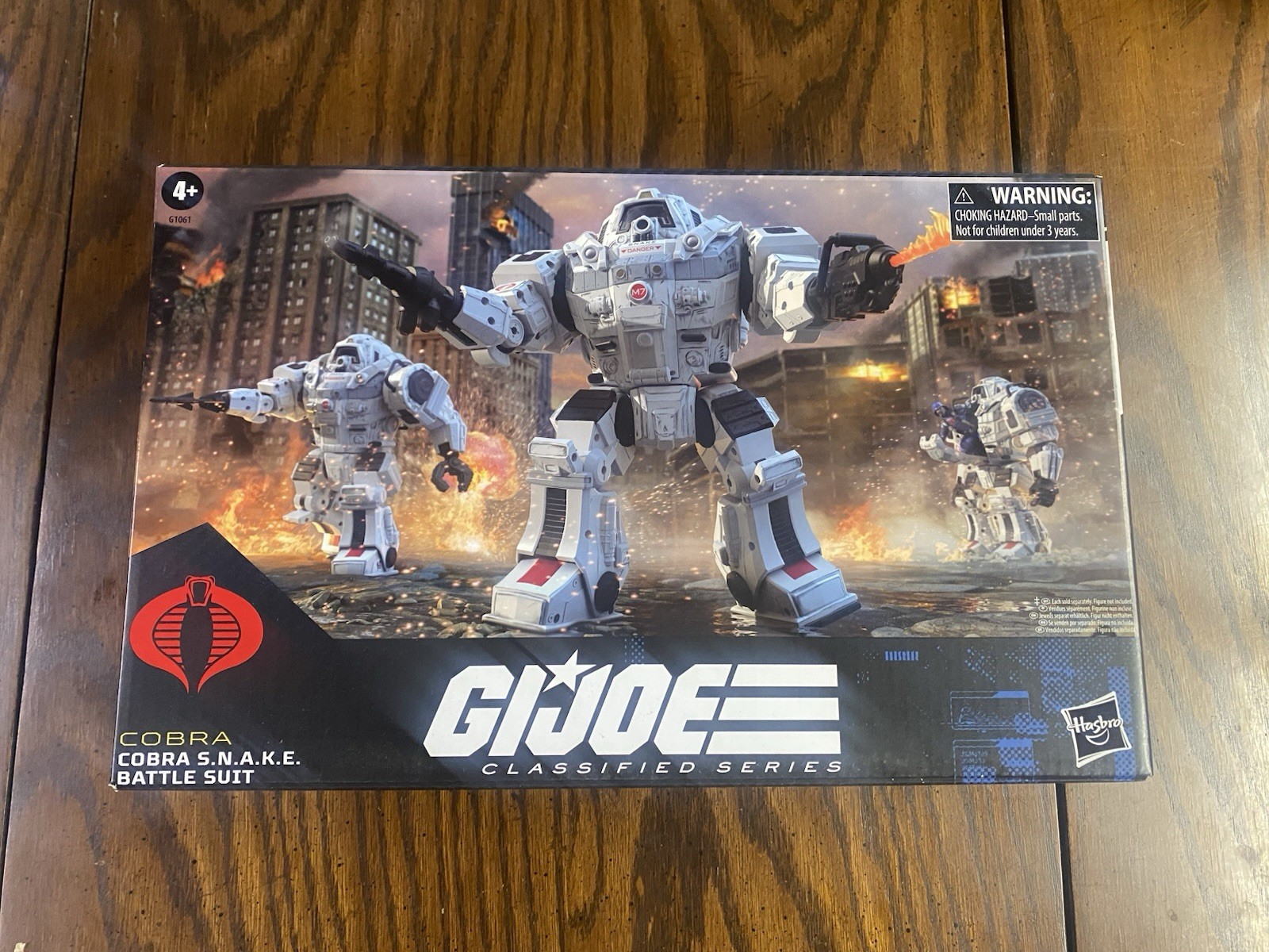 G.I. Joe Classified #162 Cobra S.N.A.K.E. Snake Armor Battle Suit NISB