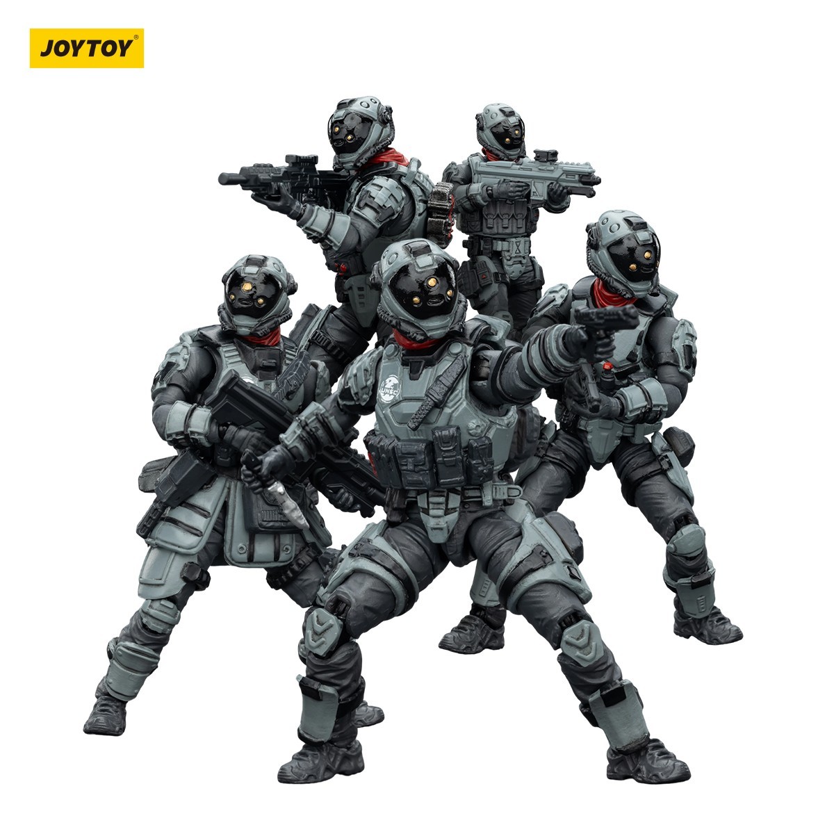 JOYTOY Dark Source 1/25 Action Figures UNSC Mirage Squad (5pcs) Model Toys