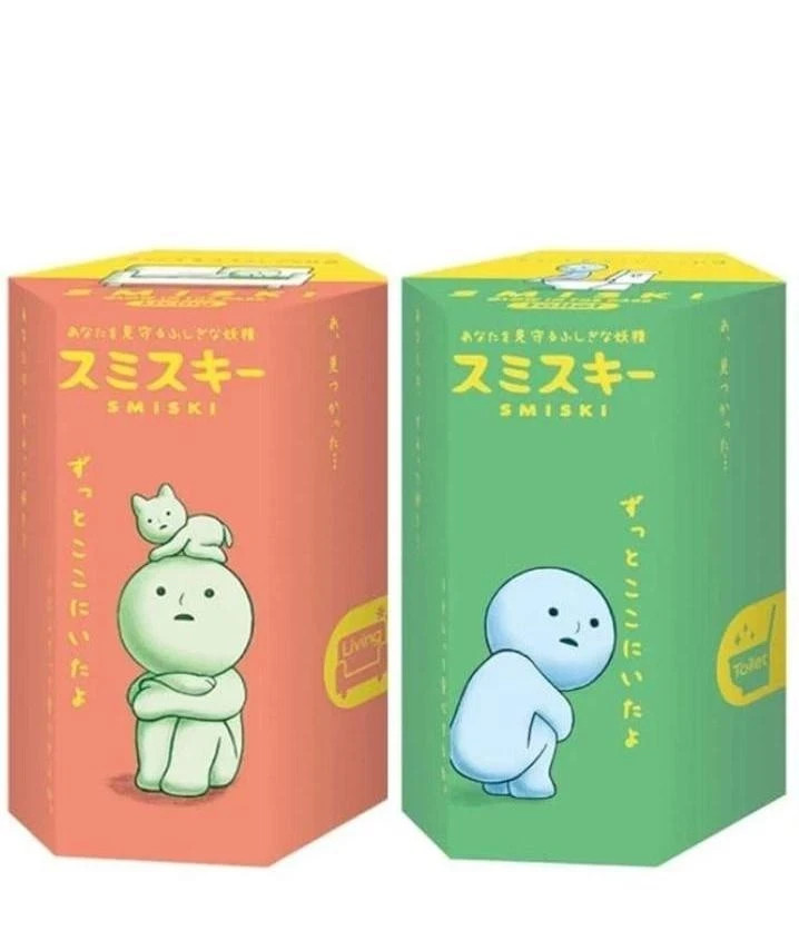 2 PCS Mix Smiski Blind Box Multiple Series Mystery Box Action Figure