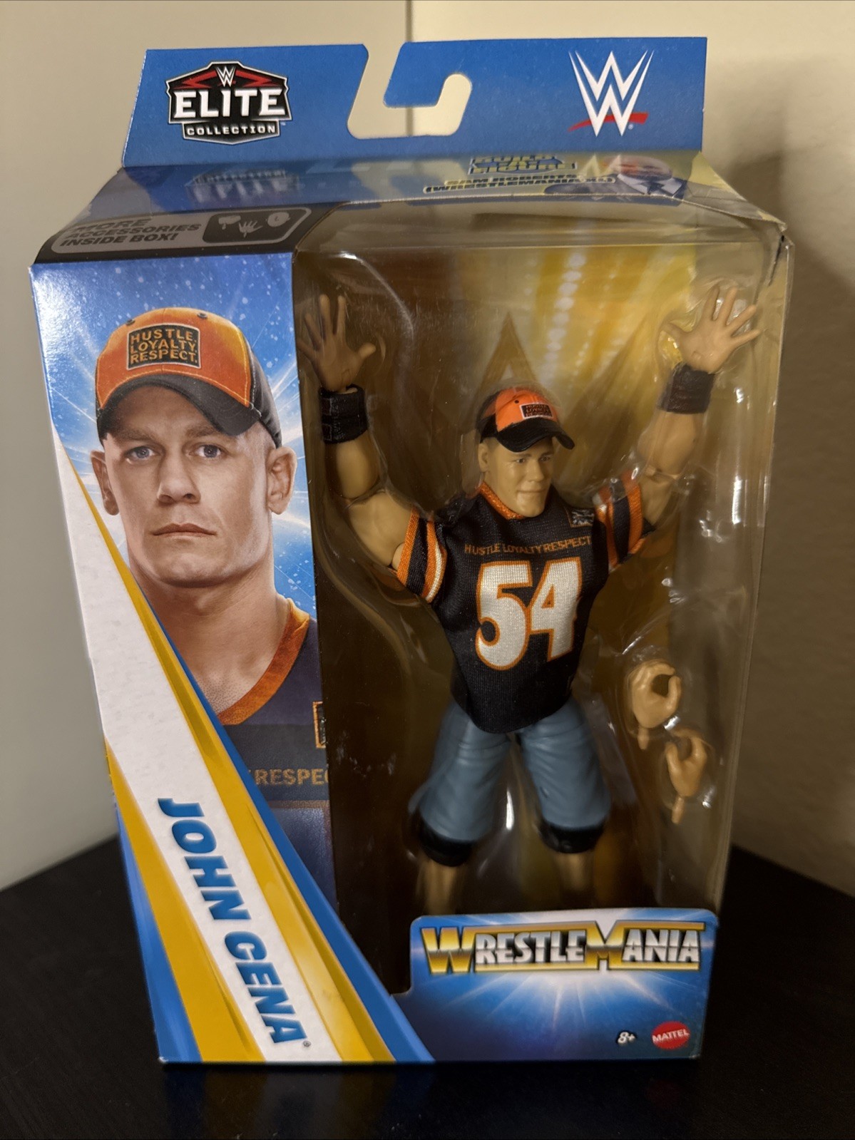 Mattel WWE Elite Collection WrestleMania John Cena Wrestling Action Figure