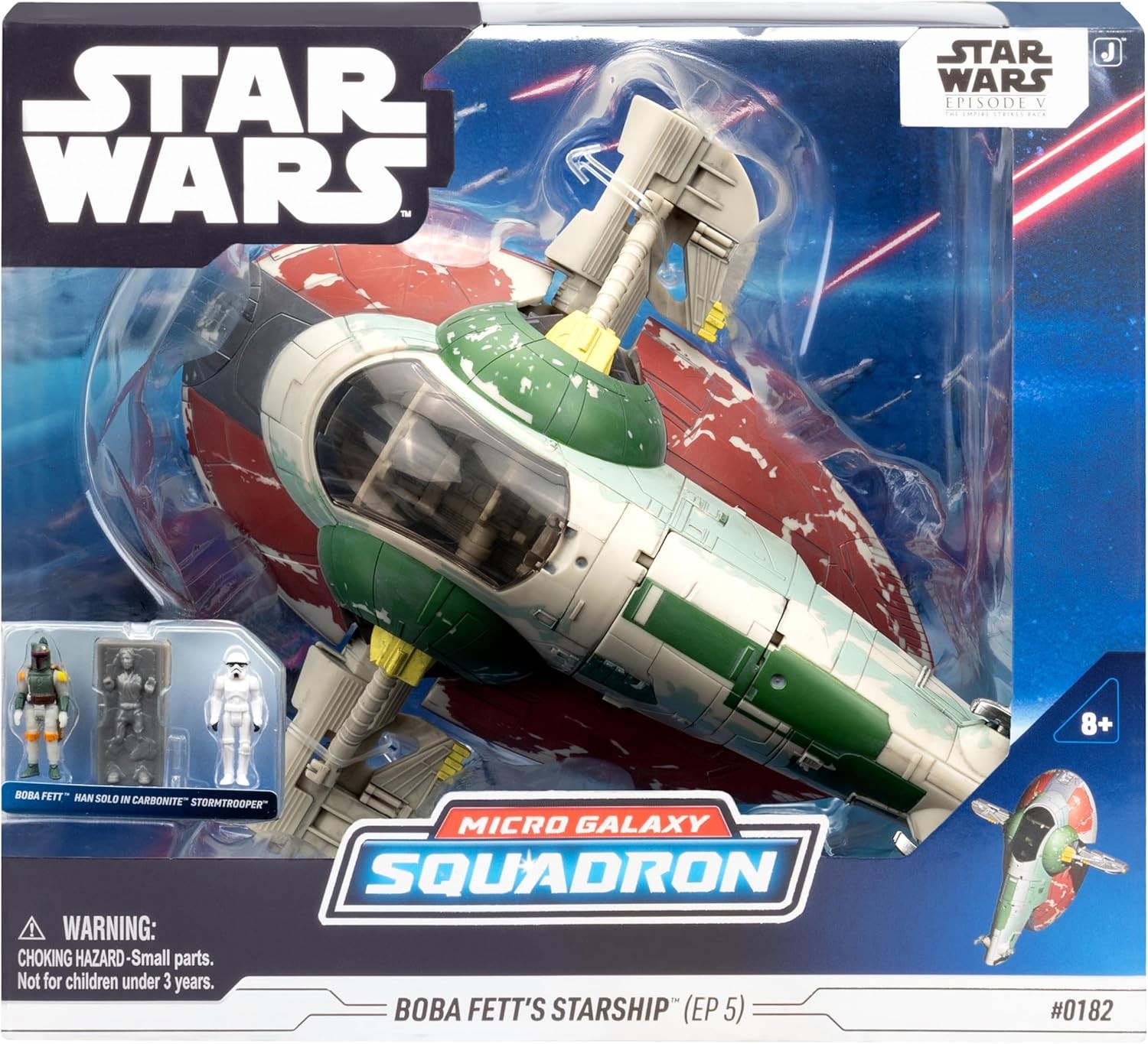 Star Wars Micro Galaxy Squadron Boba Fett’S Starship (Ep 5) – 7-Inch Vehicle wit