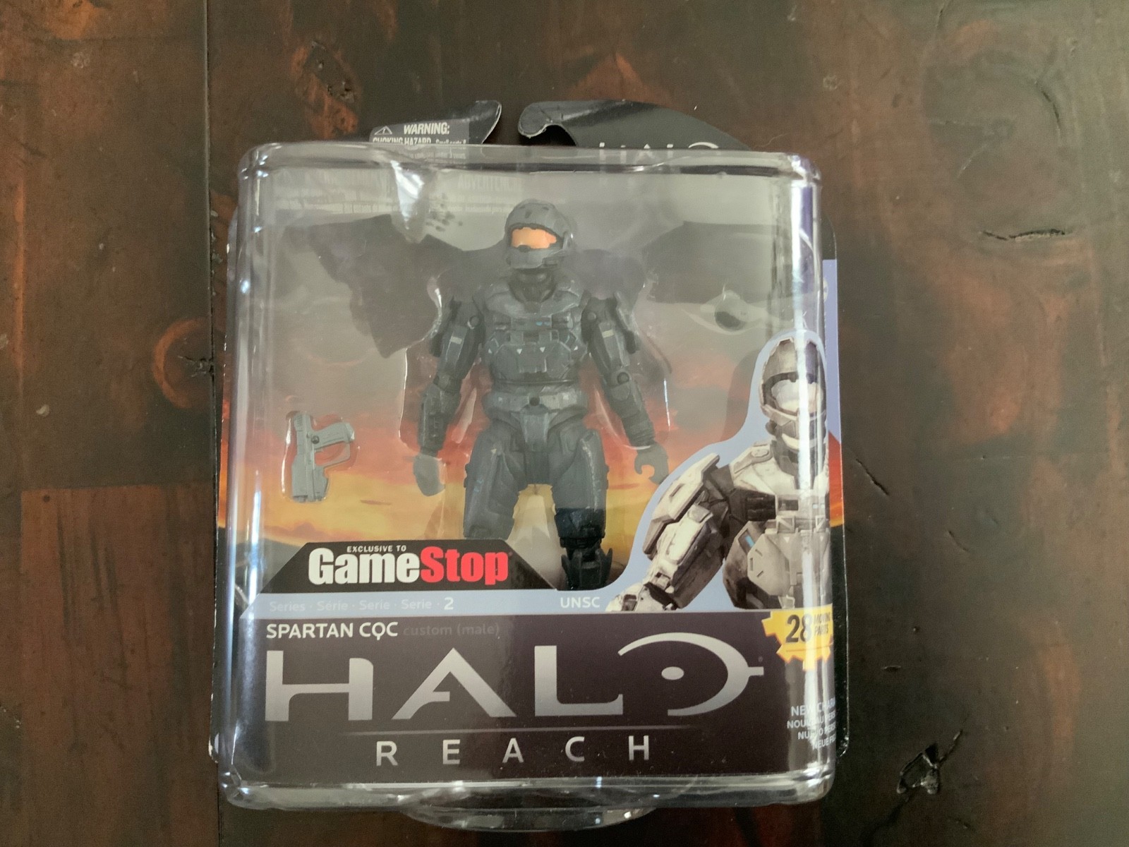 GameStop Exclusive Halo Reach Series 2 Steel CQC Spartan Action Figure