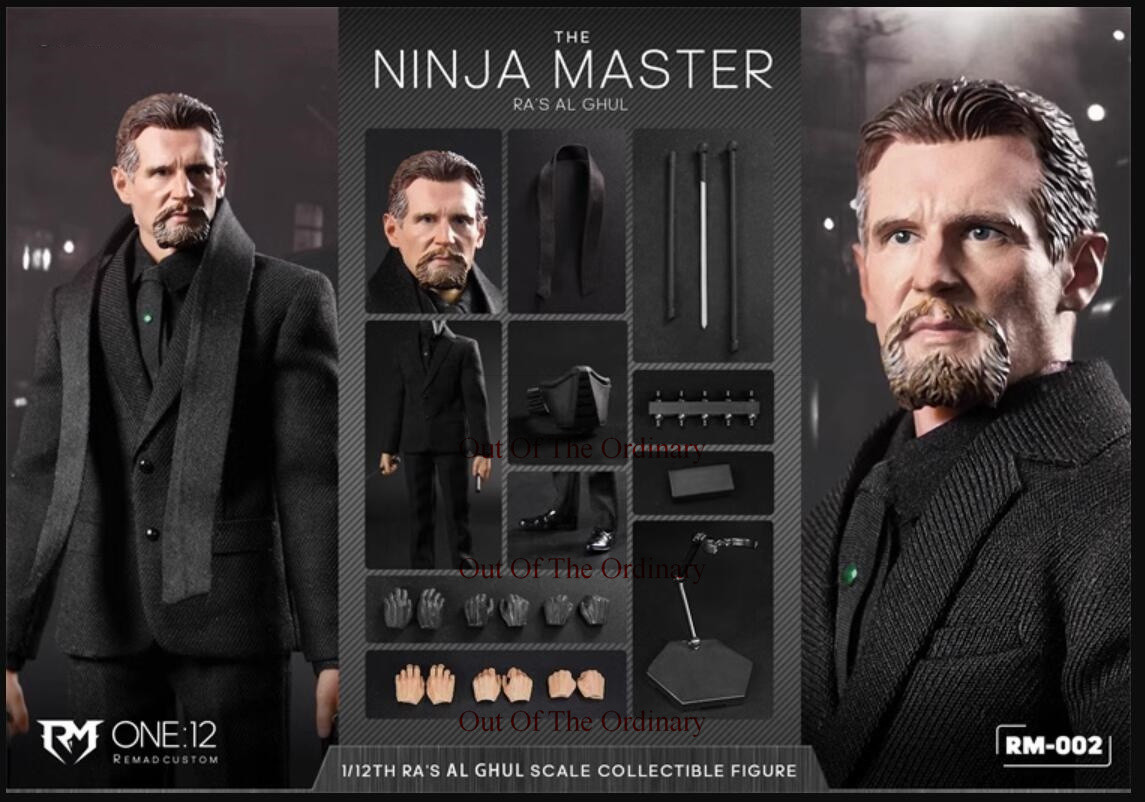 Remad Custom RM-002 The Ninja Master 1/12 Action Figure Limited Model Art 6″