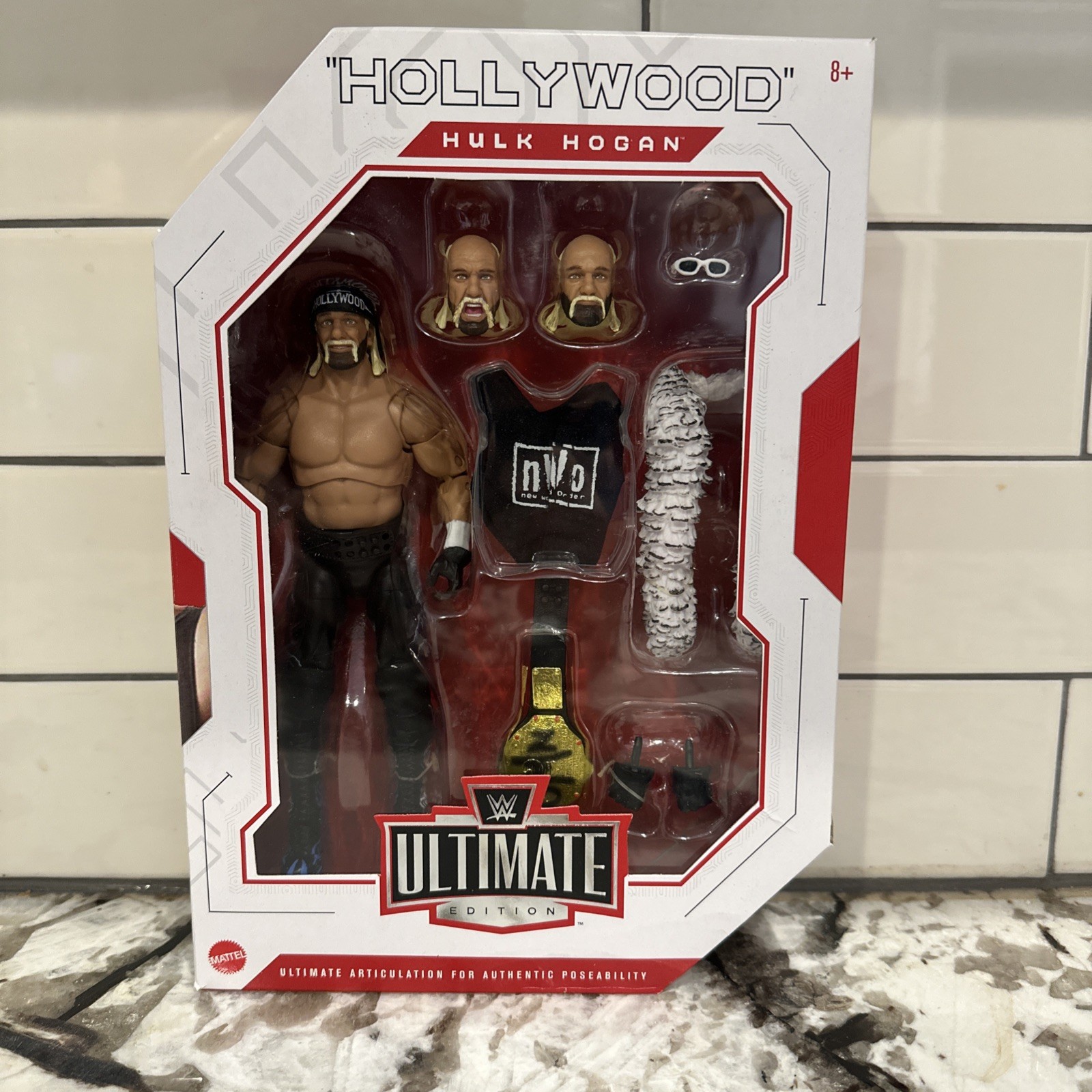 NEW Mattel GVC12 WWE Ultimate Edition HOLLYWOOD HULK HOGAN Action Figure Wave 7