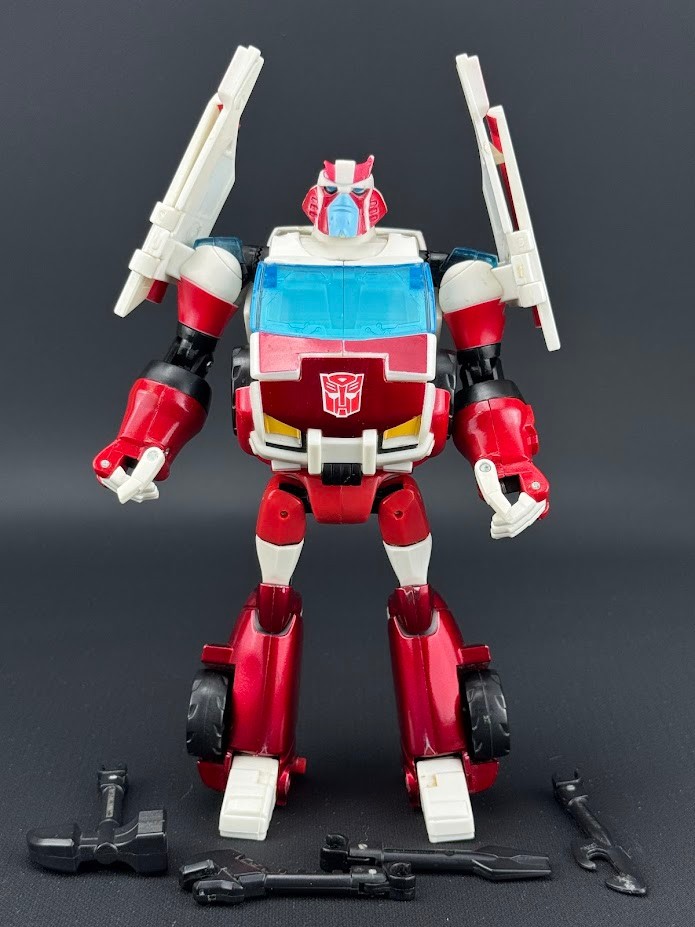Transformers Animated Ratchet complete Takara TA-04 Deluxe Class Japanese