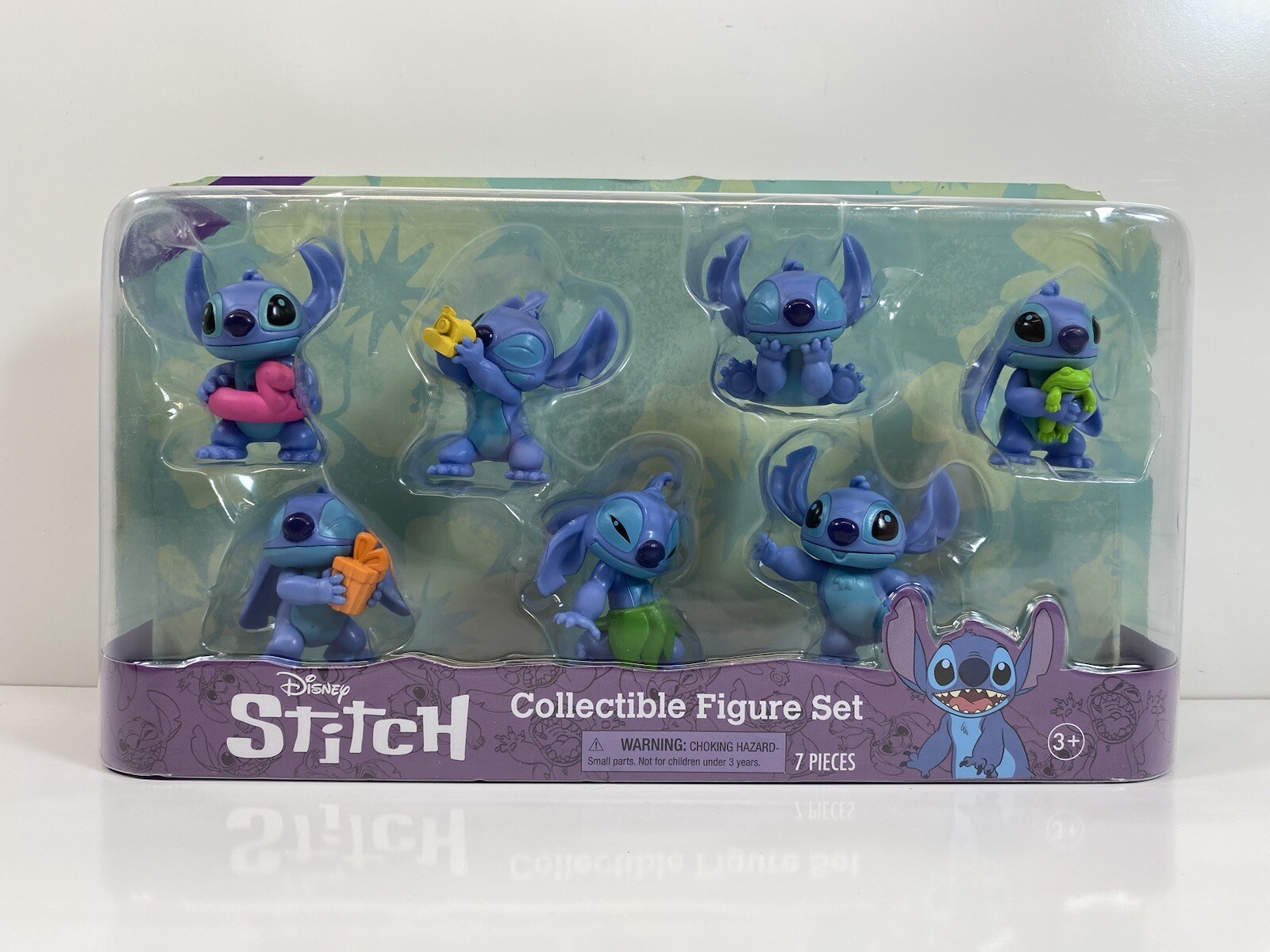 Just Play Disney STITCH Collectible Set 7 Figures Favorite Stitch Figures Gift