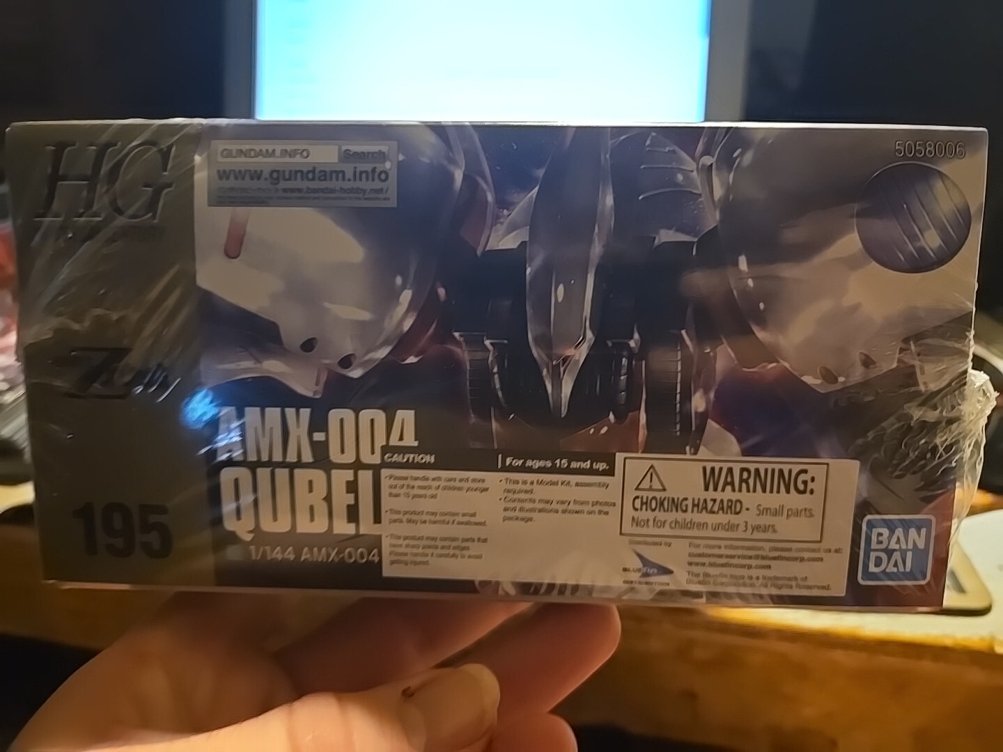 Bandai Hobby Zeta Gundam HGUC Qubeley Revive HG 1/144 Model Kit