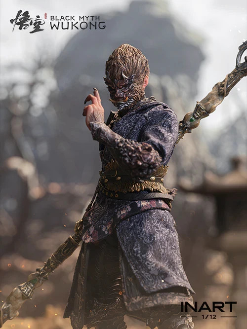 Black Myth: Wukong The Destined One 1/12 Premium Figure by INART (New) In Stock)