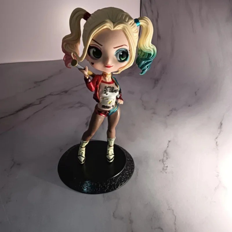 Qposket Wonder Woman Harley Quinn Joker Action Figure Collectible Model Toy