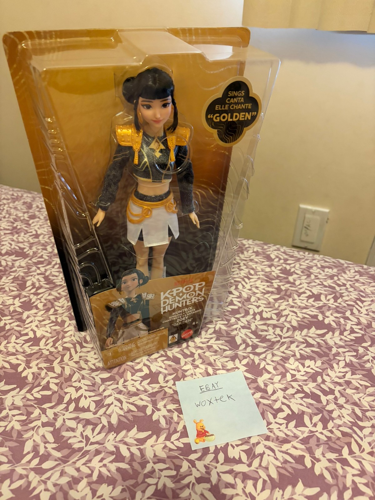 KPop Demon Hunters Huntr/X Singing Golden Dolls Full Mattel Set – Rumi/Zoey/Mira