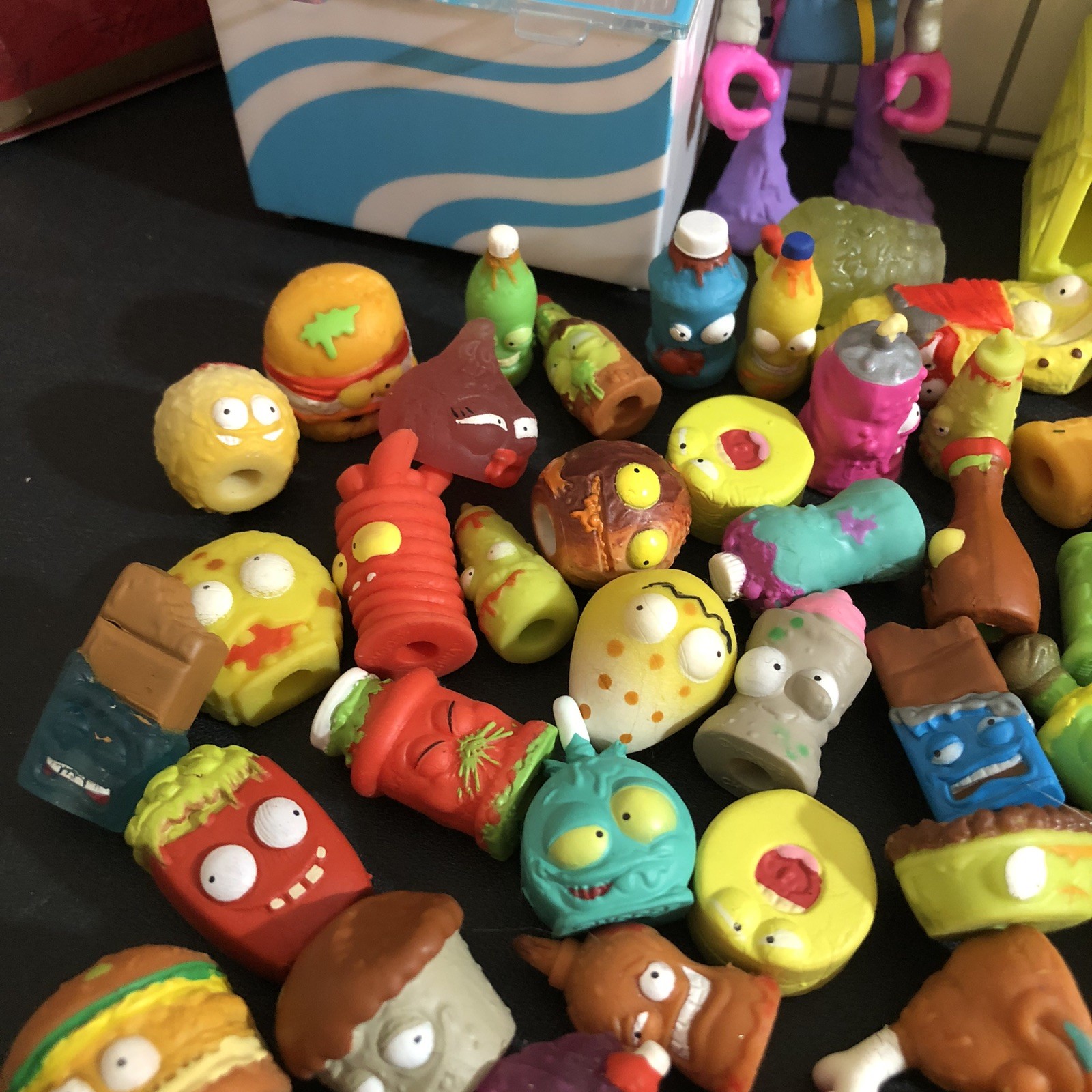 Grossery Gang Huge Lot 80+ Moose Toys Figures & Accessories Gooey Ninja