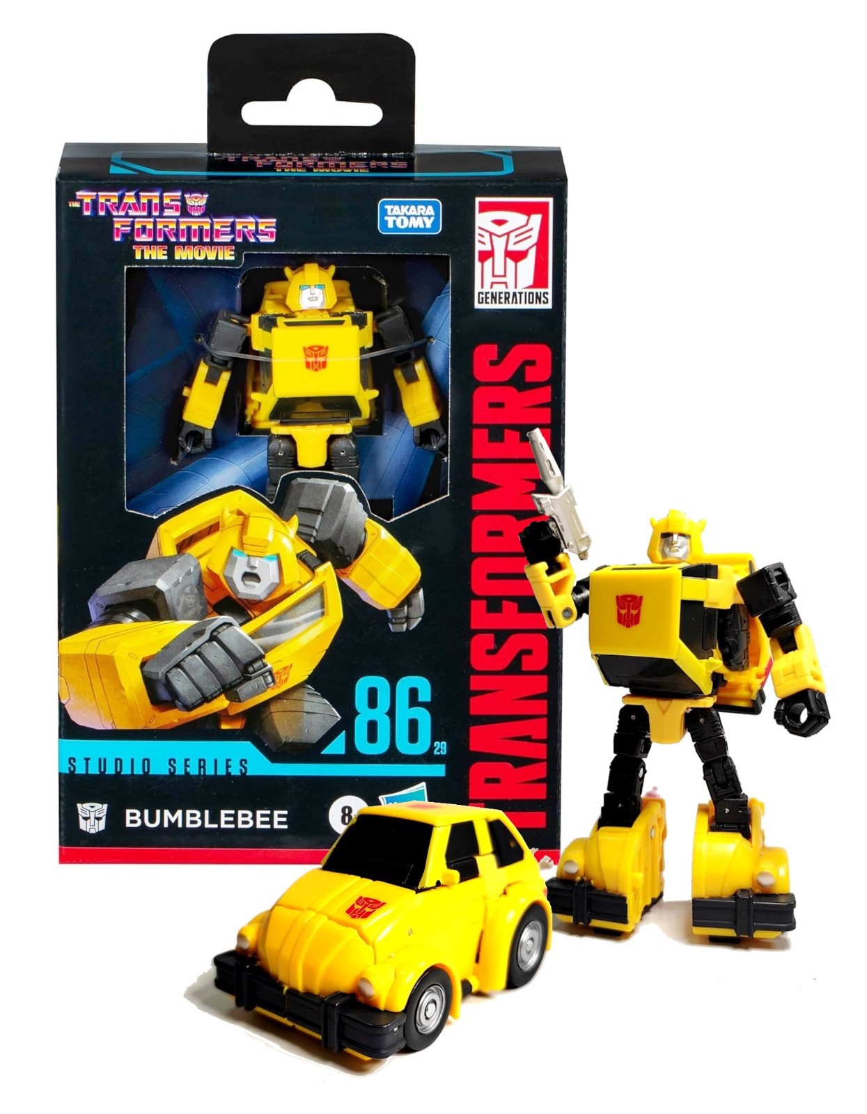 Transformers Studio Series Bumblebee 86 4.5″ Figure Transformers The Movie NIB