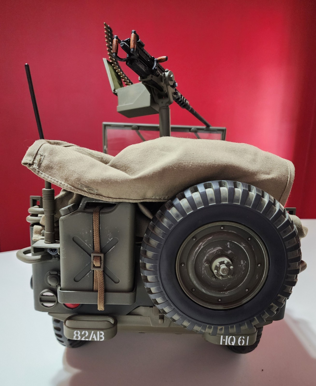 21st Century Ultimate Soldier 1:6 WWII Willys JEEP MB .50 Cal – COMPLETE