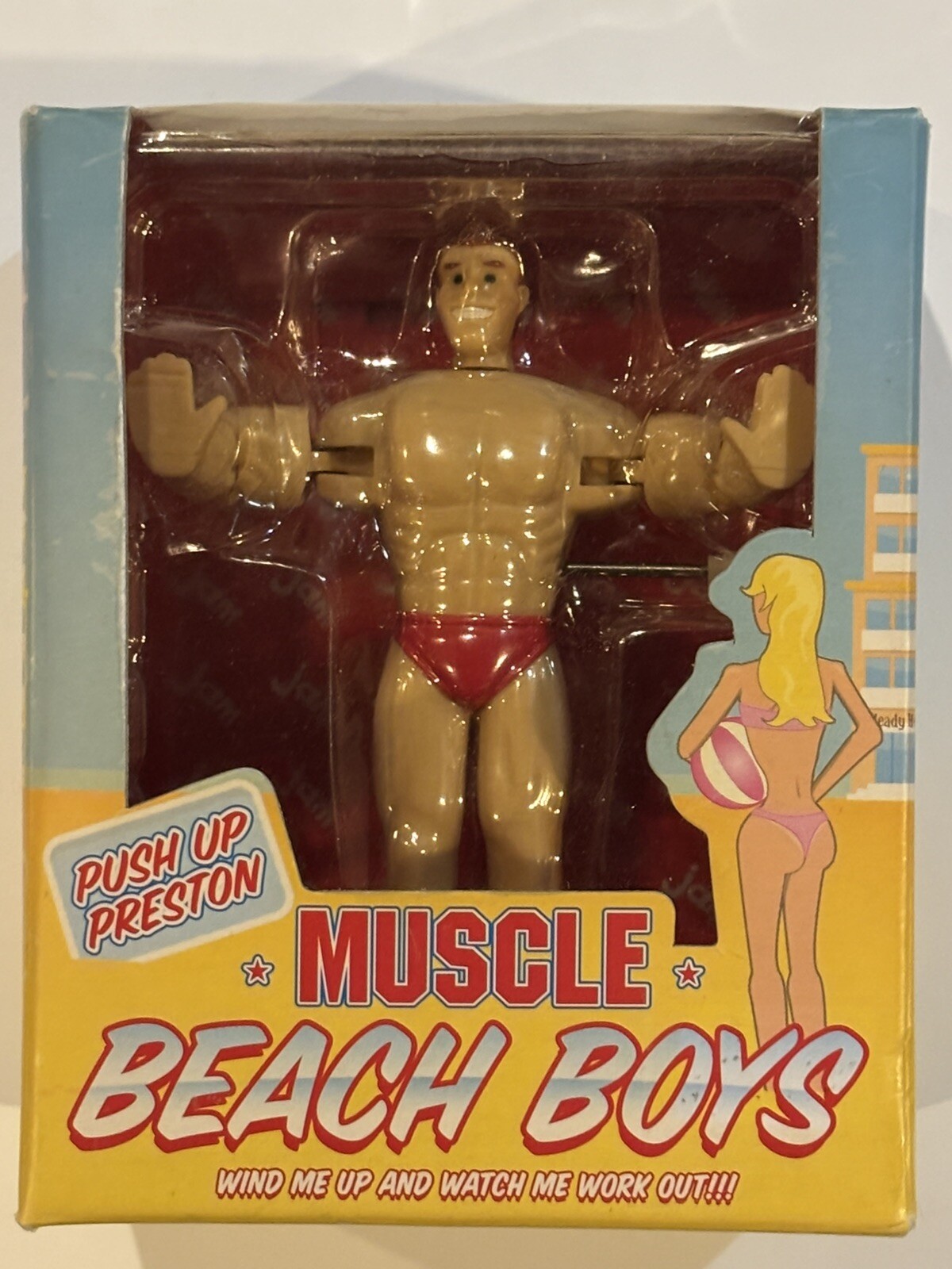Jam Muscle Beach Boys Push Up Preston Exercise Toy Figure