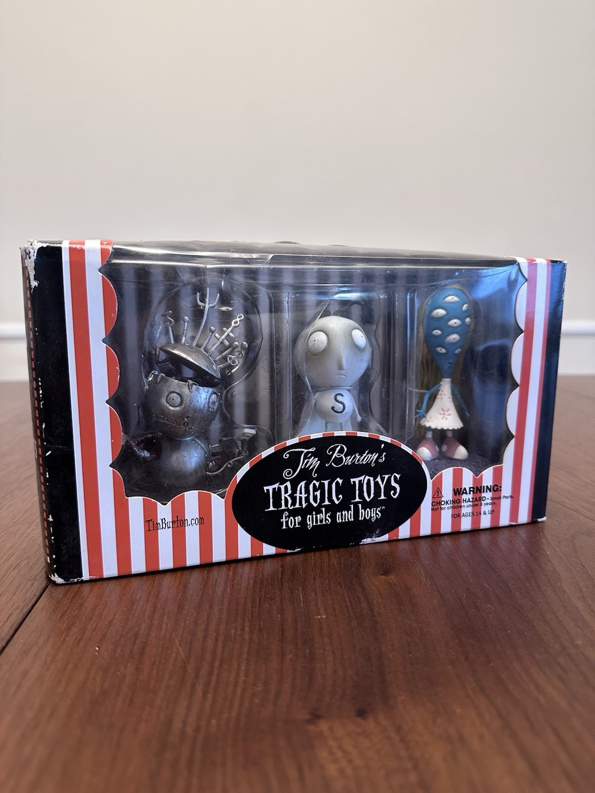 Tim Burton’s Tragic Toys for Girls and Boys Stain Boy Robot Boy Girl Many Eyes