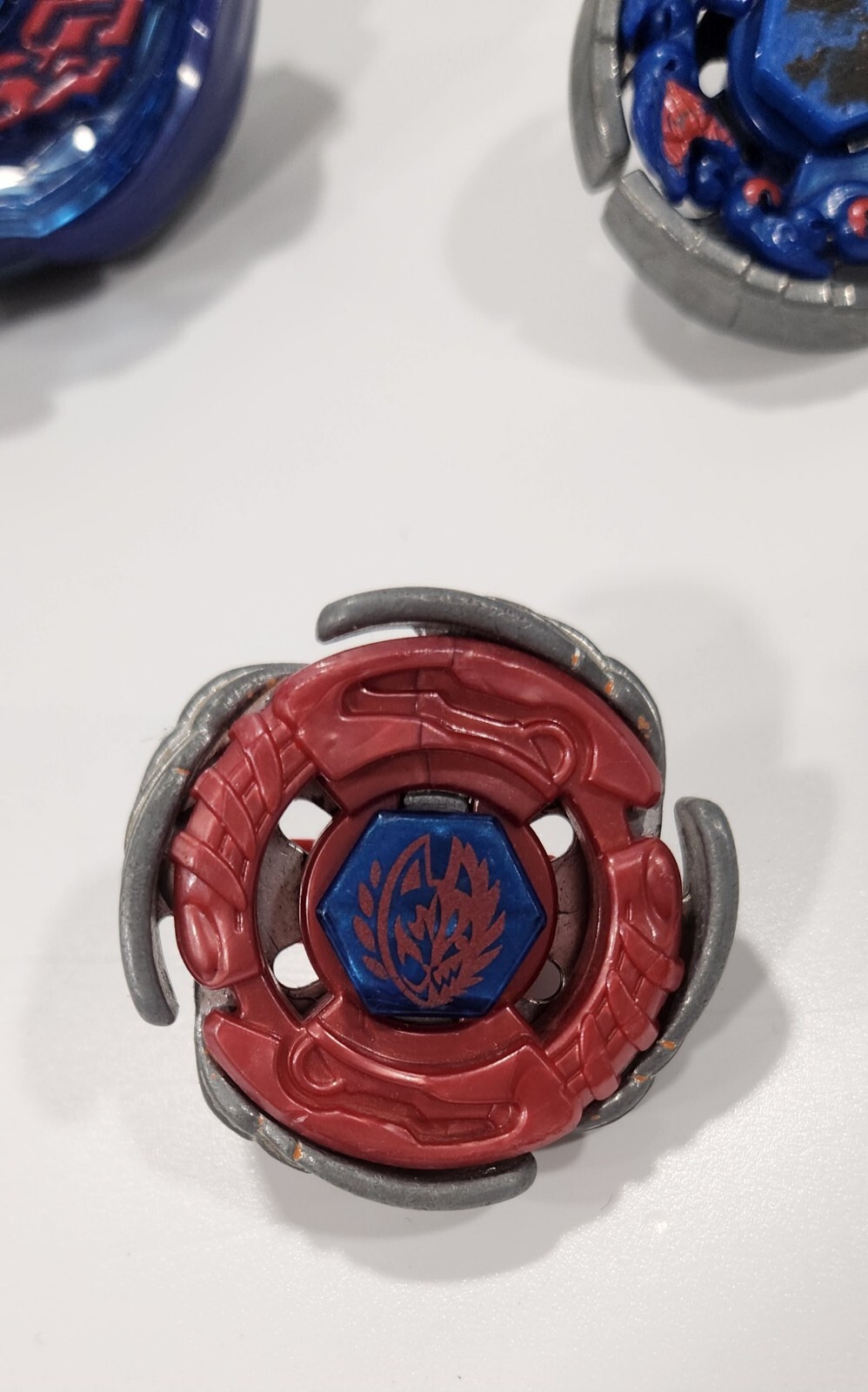Beyblade Lot of 4 And Parts Please see Pictures Added More Parts.