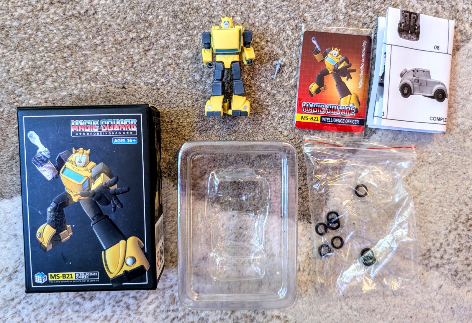 Magic Square MS-B21 Intelligence Officer Action Figure US Seller