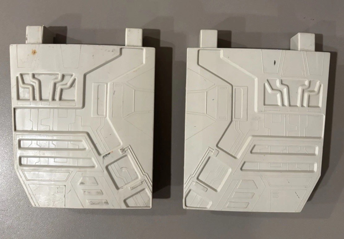 Vintage Star Wars Death Star Space Station Walls Part Kenner 1978 ANH