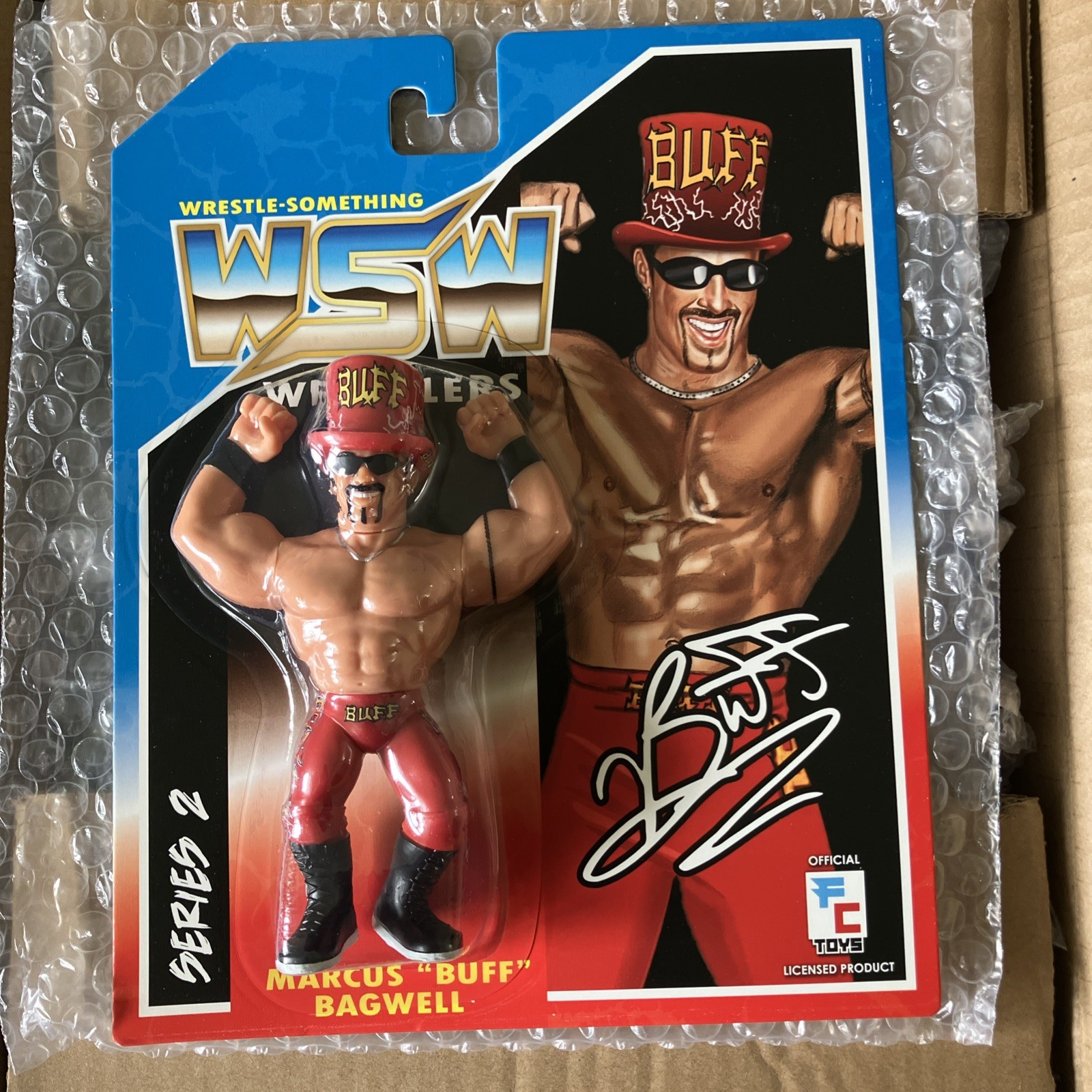 FC Toys WWE Retro style Wrestle-Something Wrestlers Series 2 Buff Bagwell