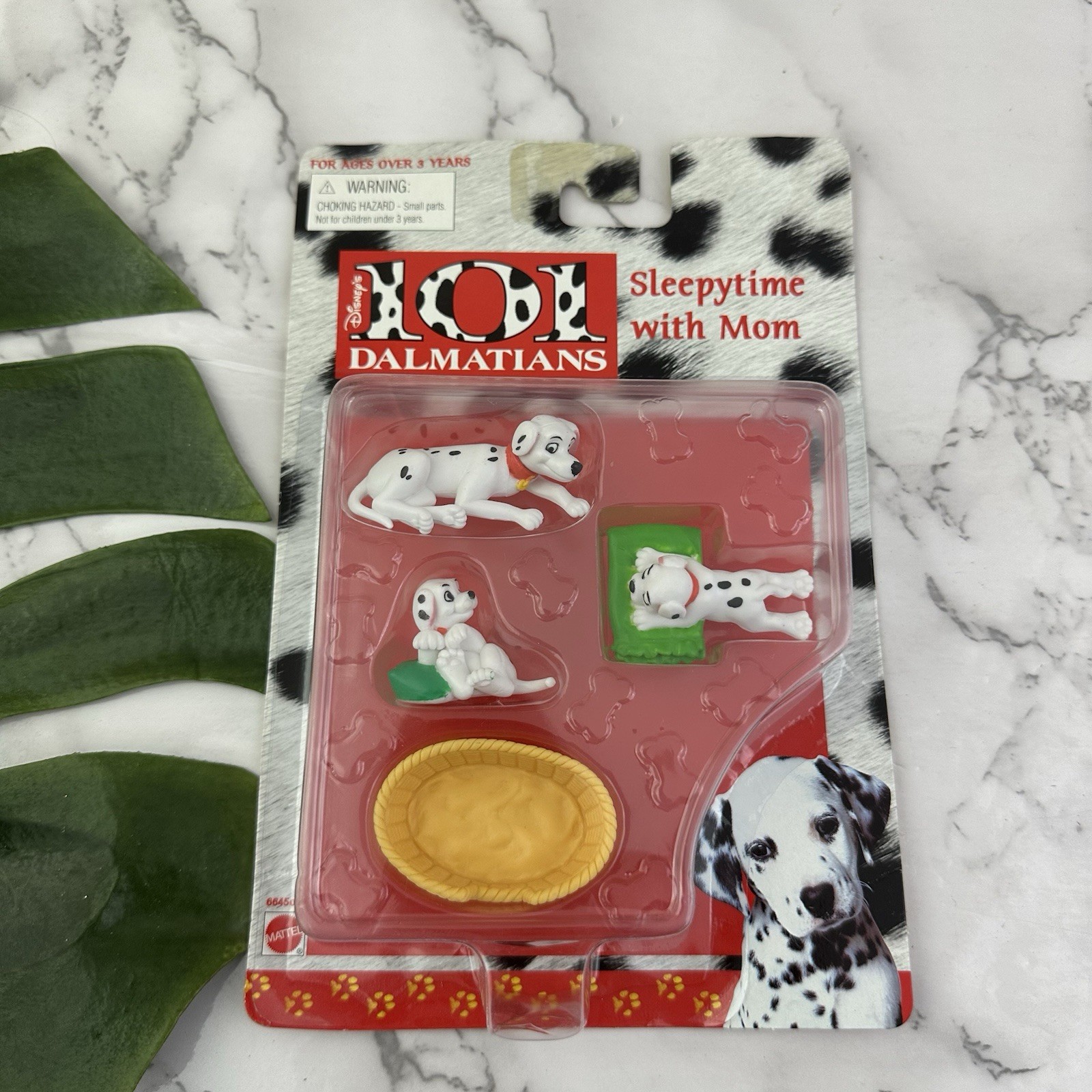 Disney Vintage 90s 101 Dalmatians Sleepytime With Mom Playset New Sealed Puppy