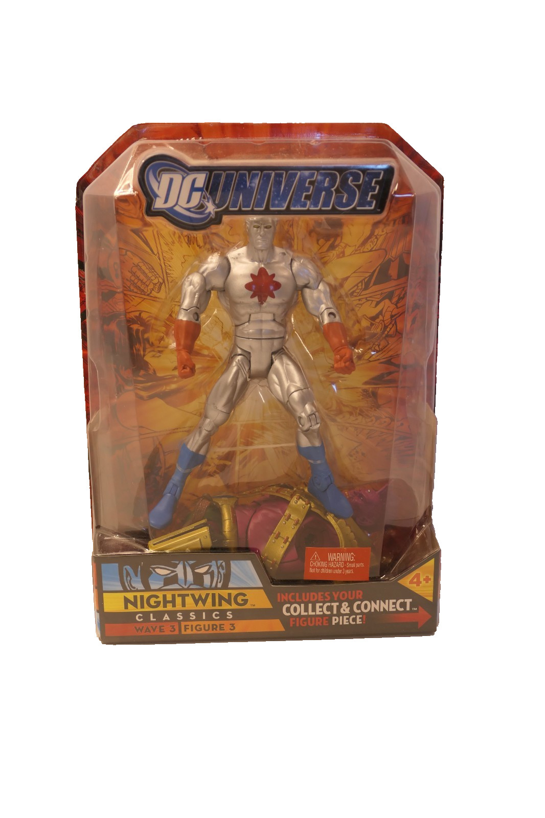 DC Universe Classics Captain Atom Wave 4 Figure 3 Silver Variant Despero BAF New