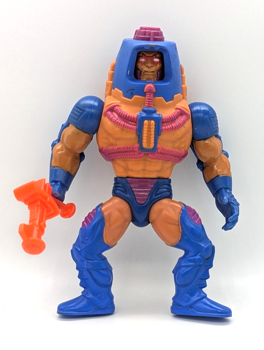 Man-E-Faces 100% Complete He-Man Masters of the Universe MOTU 1983 Mattel Figure