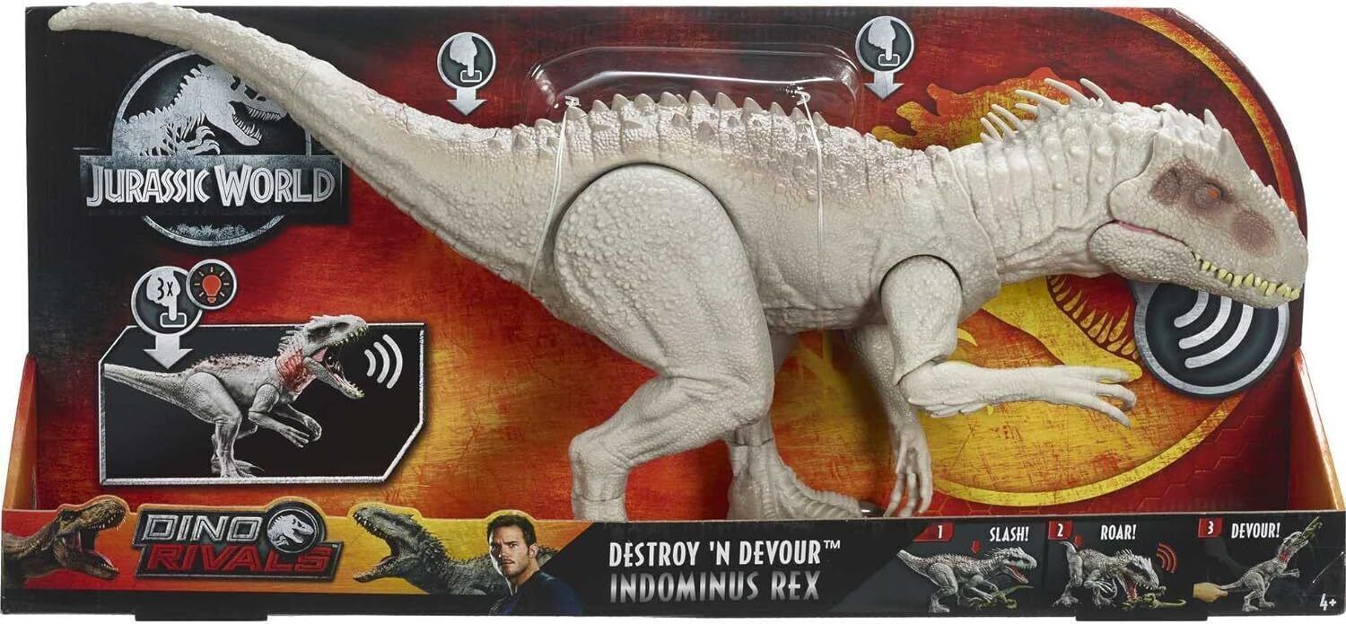 Jurassic World Destroy Devour Indominus Rex Dinosaur Dino Rivals