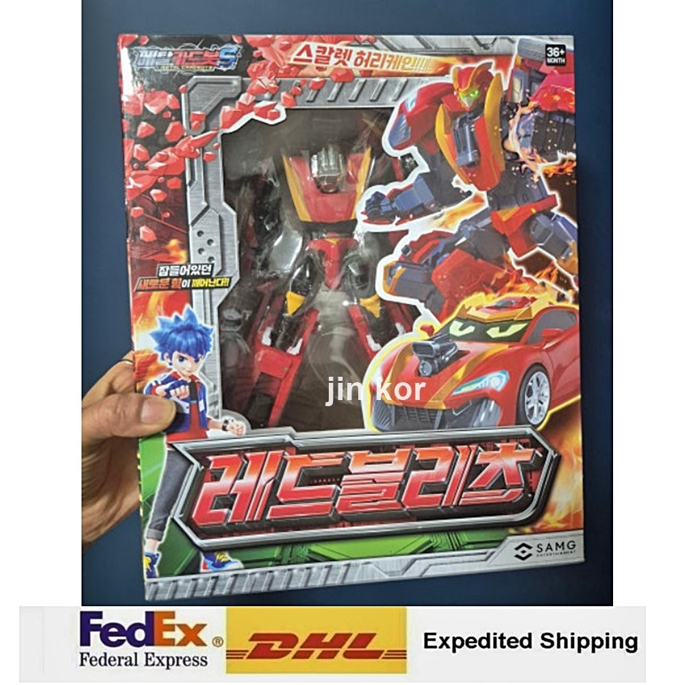 Metal Cardbot S Season2 REDBLITZ Transformer Robot Muscle Car 2024 + Express