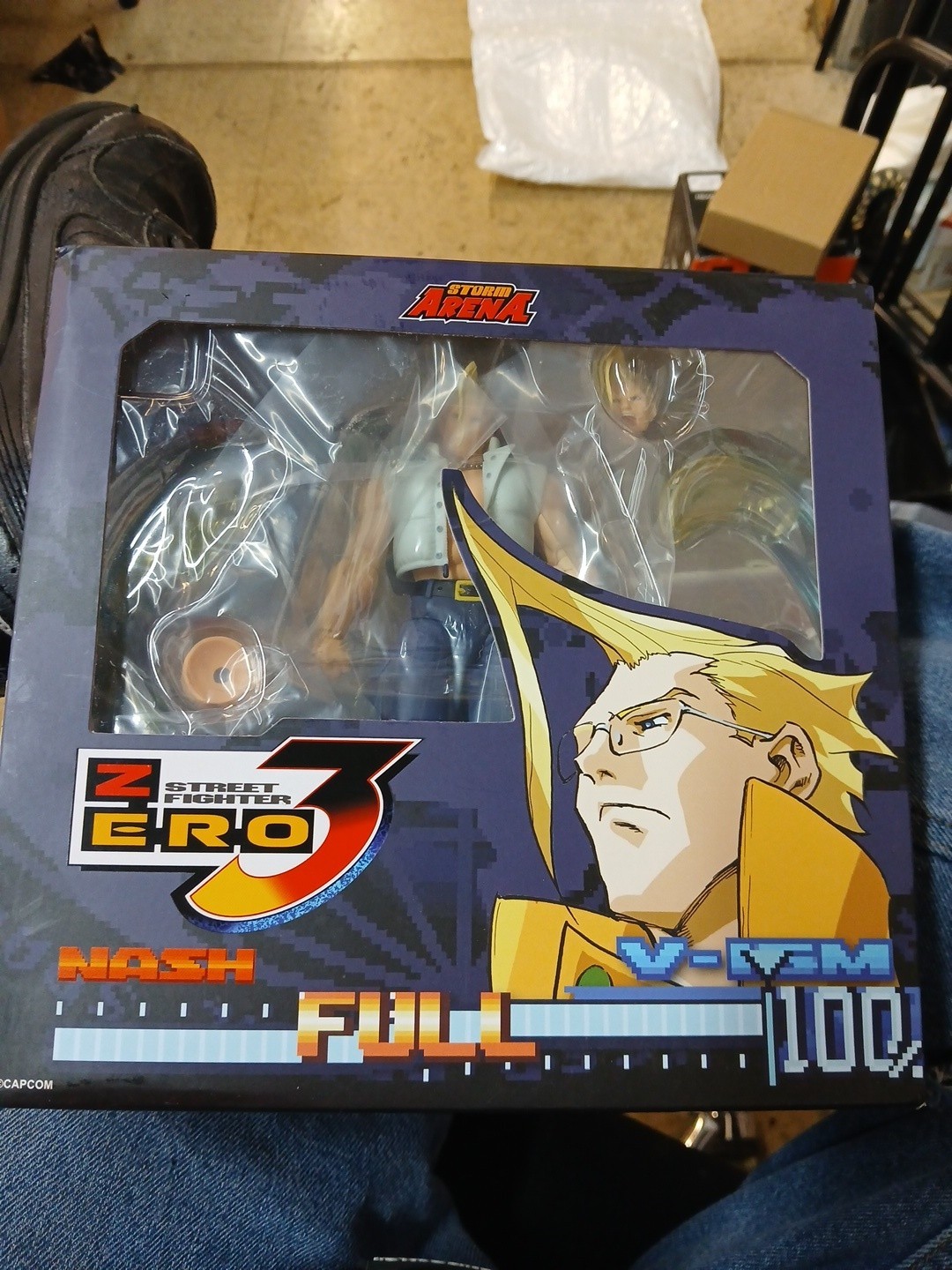 Storm Arena Street Fighter 3 Zero Alpha Nash 6″ Figure HKCC 2026 Exclusive MISB