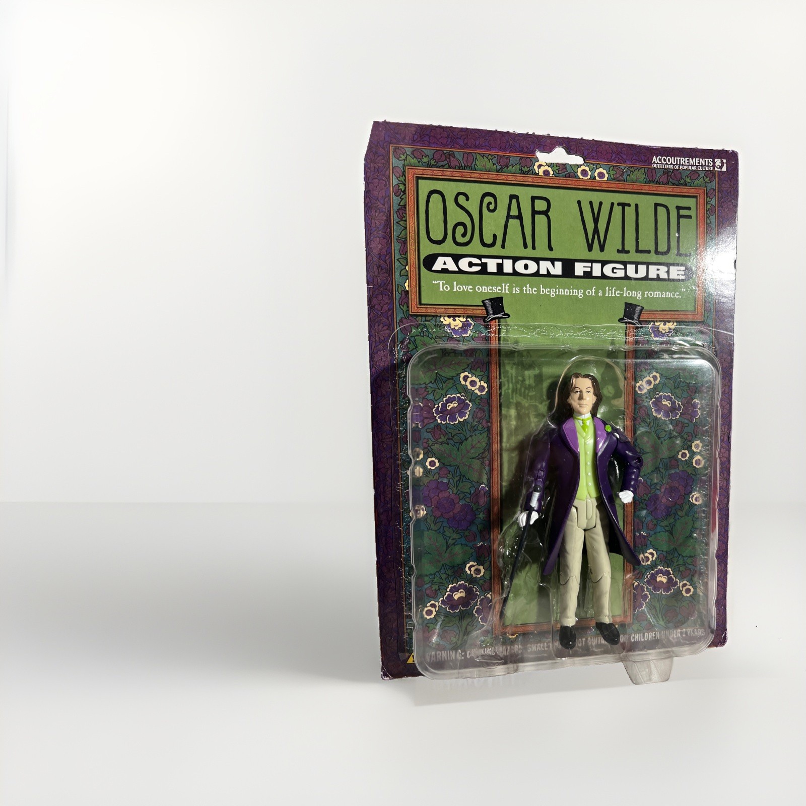 OSCAR WILDE 5.25” Action Figure Accoutrements 2004 NEW Sealed
