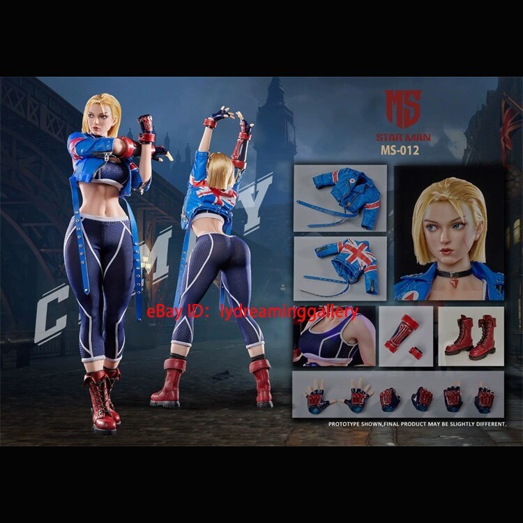 STAR MAN MS-012 Street Fighter Killer Bee Cammy White 1/6 Limited Action Figure