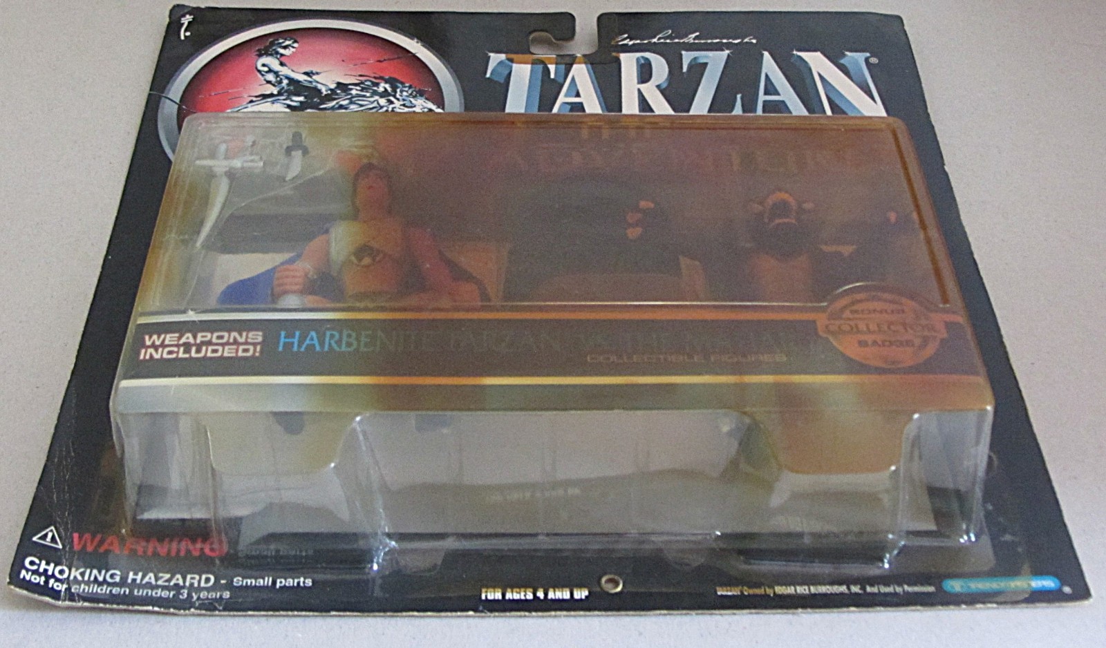 TARZAN THE EPIC ADVENTURES AT EARTHS CORE~HARBENITE TARZAN VS THE MAHAR~1995
