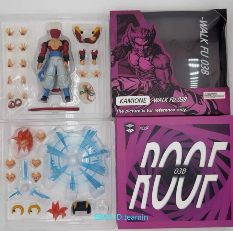 TONSENARTTOYS Kamione ssj4 Gogeta 03B 1/12 Scale Action Figure Toy In Stock
