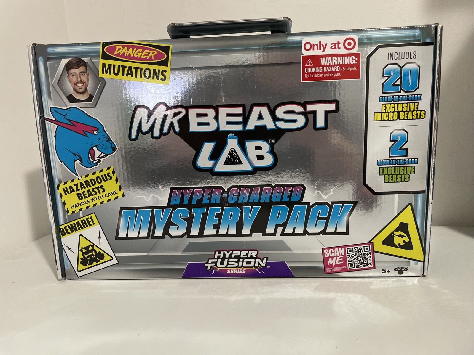 MrBeast Mr Beast Lab Hyper-Charged Mystery Pack Hyper Fusion Series Target NIB