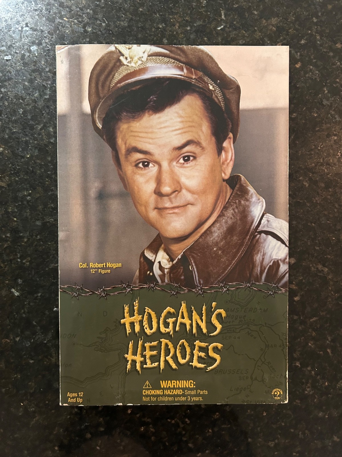 Hogan’s Heroes Col. Robert Hogan 12″ Figure, NIB, Sideshow Toys 2002 #1901