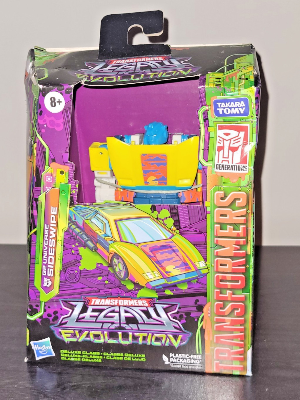 WALMART capsule GENERATION TWO Transformers LEGACY EVOLUTION G2 SIDESWIPE mib