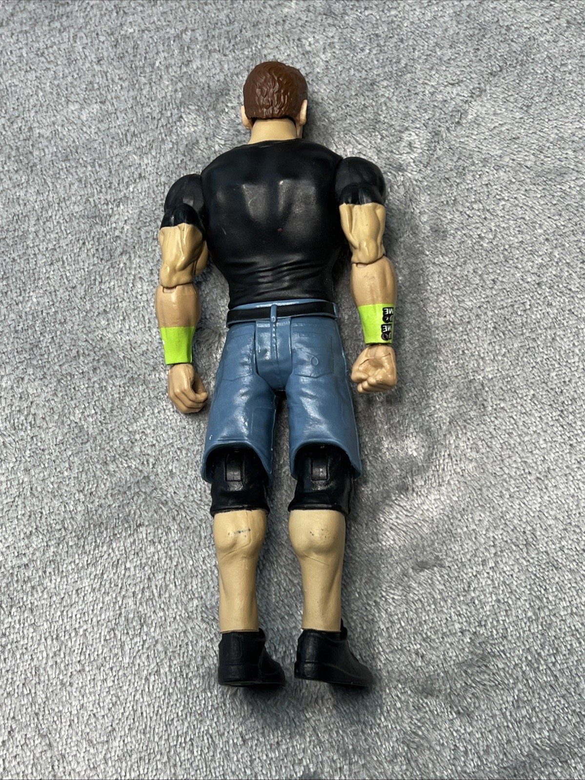 WWE WWF WCW Action Figures Lot Of Six 90’s 2000s Vintage Dudley Cena Rock READ