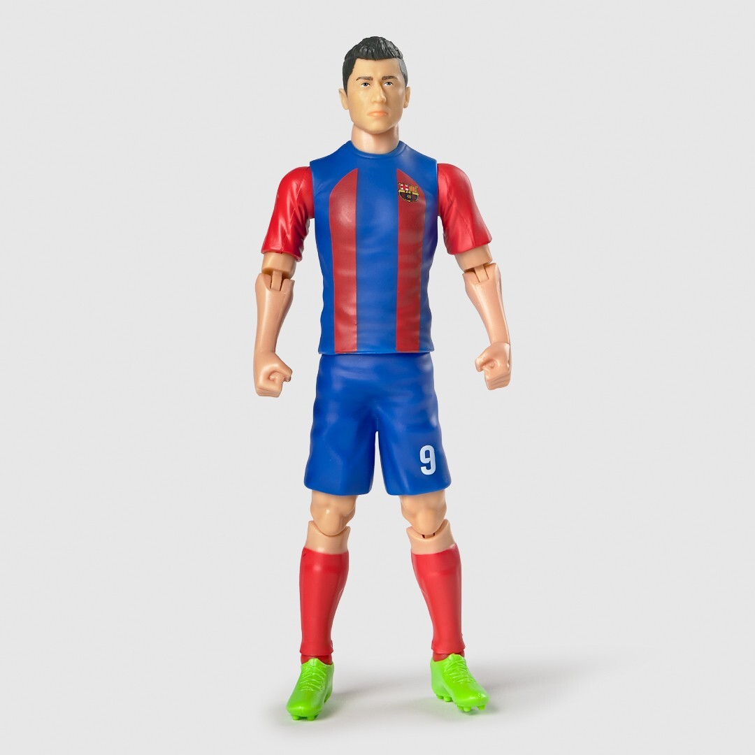 Banbo Toys SOCKERS FC Barcelona Lewandowski 8″ Collectible Soccer Action Figure