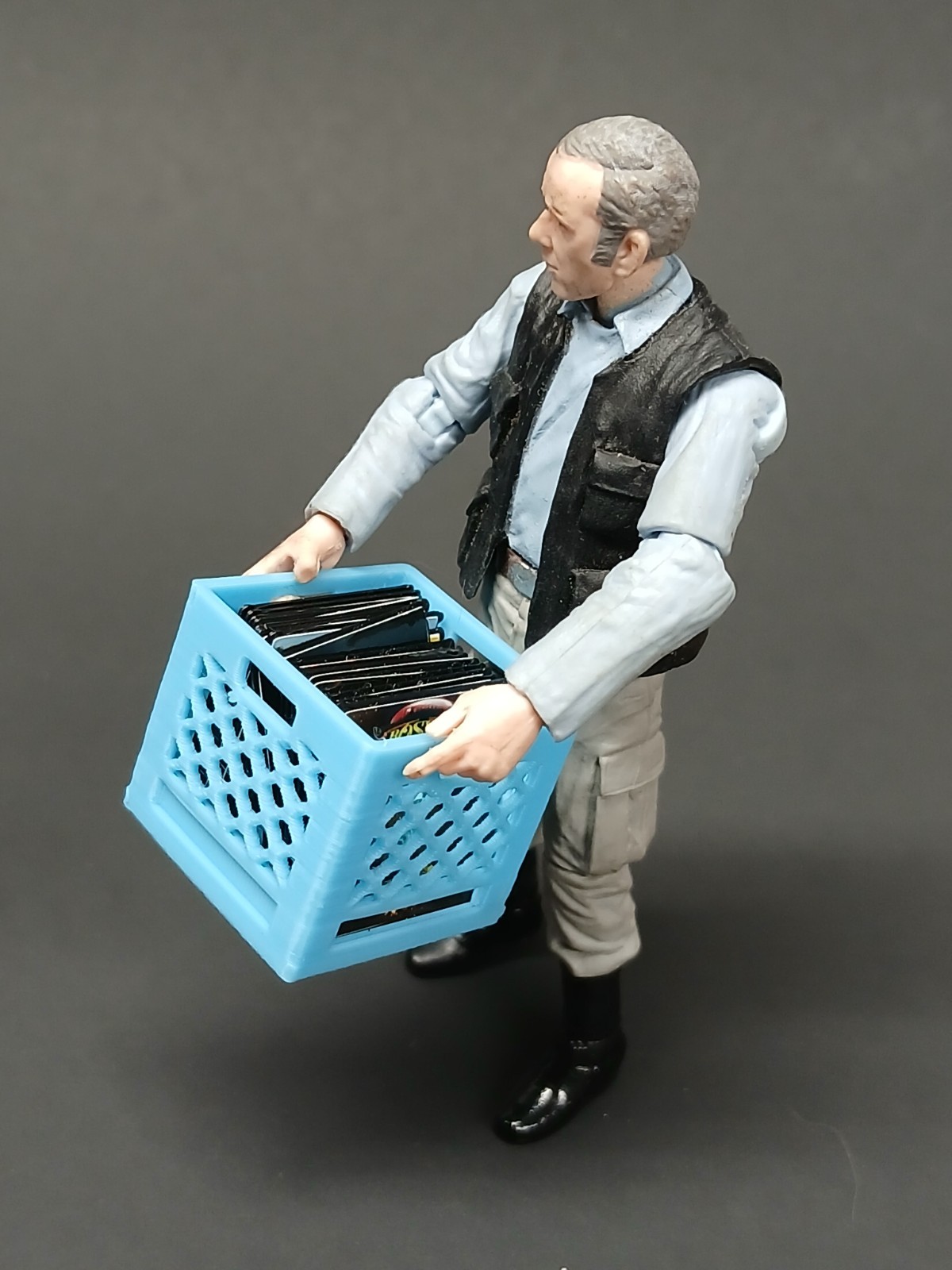 VINYL RECORDS 1:18 scale CUSTOM FIGURE DIORAMA ACCESSORY STAR WARS GI JOE