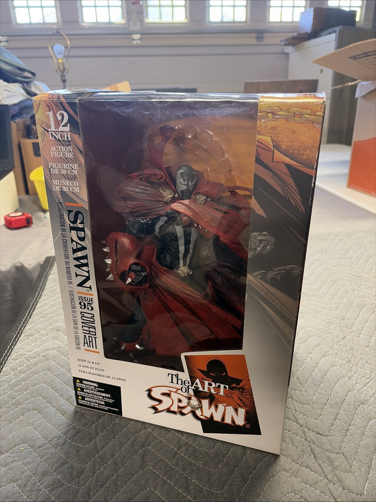 The Art of Spawn 2005 McFarlane i.095 Issue 95 Cover Art 12″ Figure Open Box
