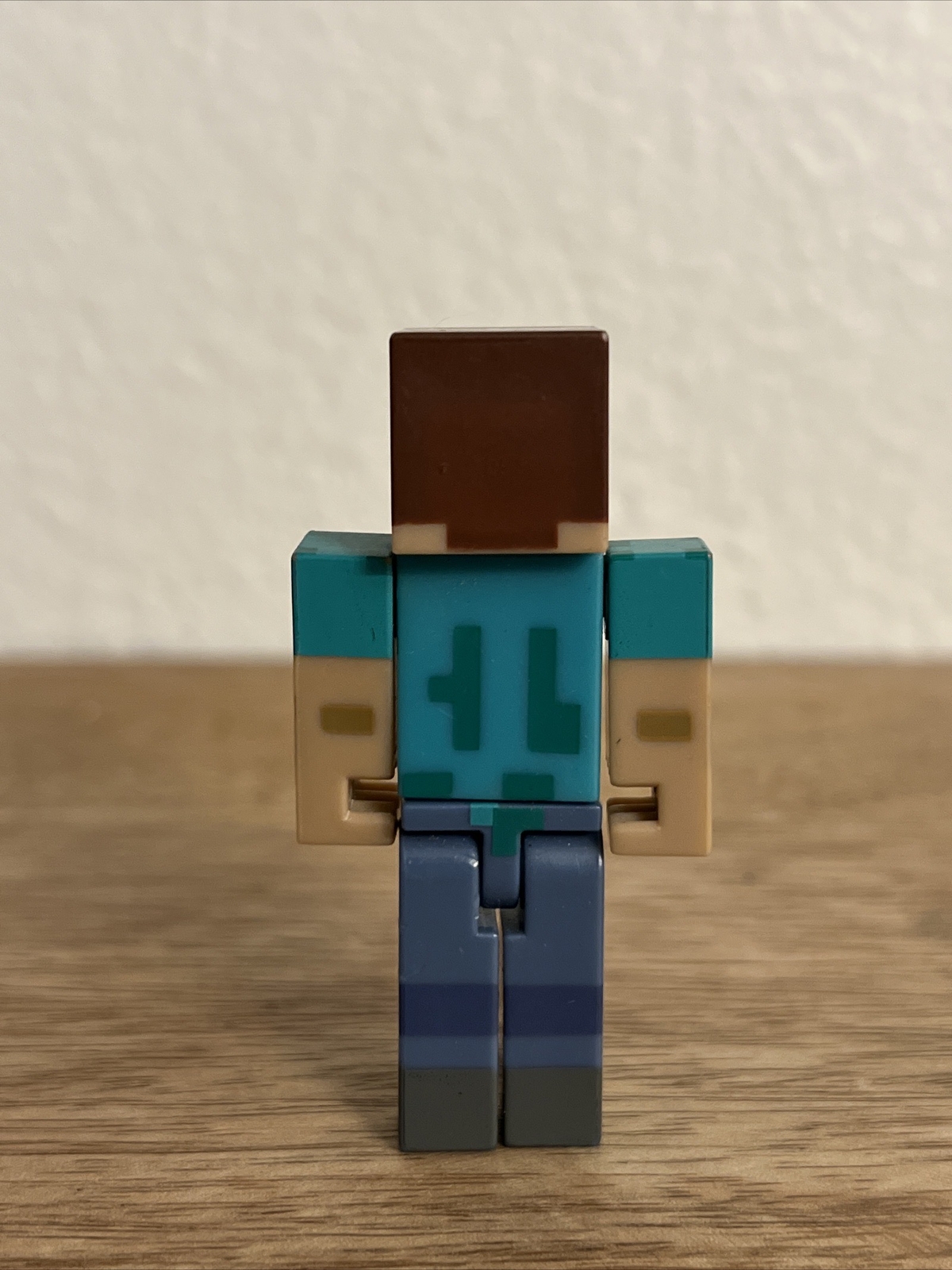 Minecraft Steve Video Game 3” Action Figure Abs Plastic Toy