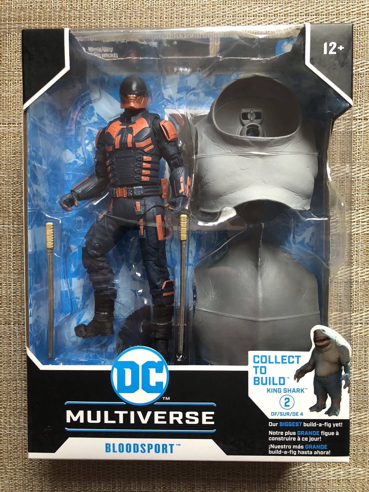 DC Multiverse Suicide Squad (BLOODSPORT) 7″ Action Figure McFarlane Toys.