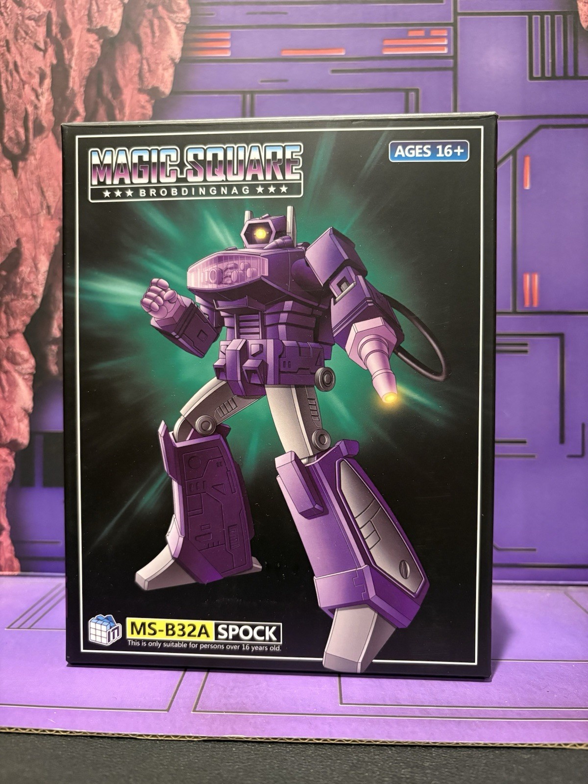 Transformers Magic Square Spock (Shockwave) MS-B32A Complete with Box