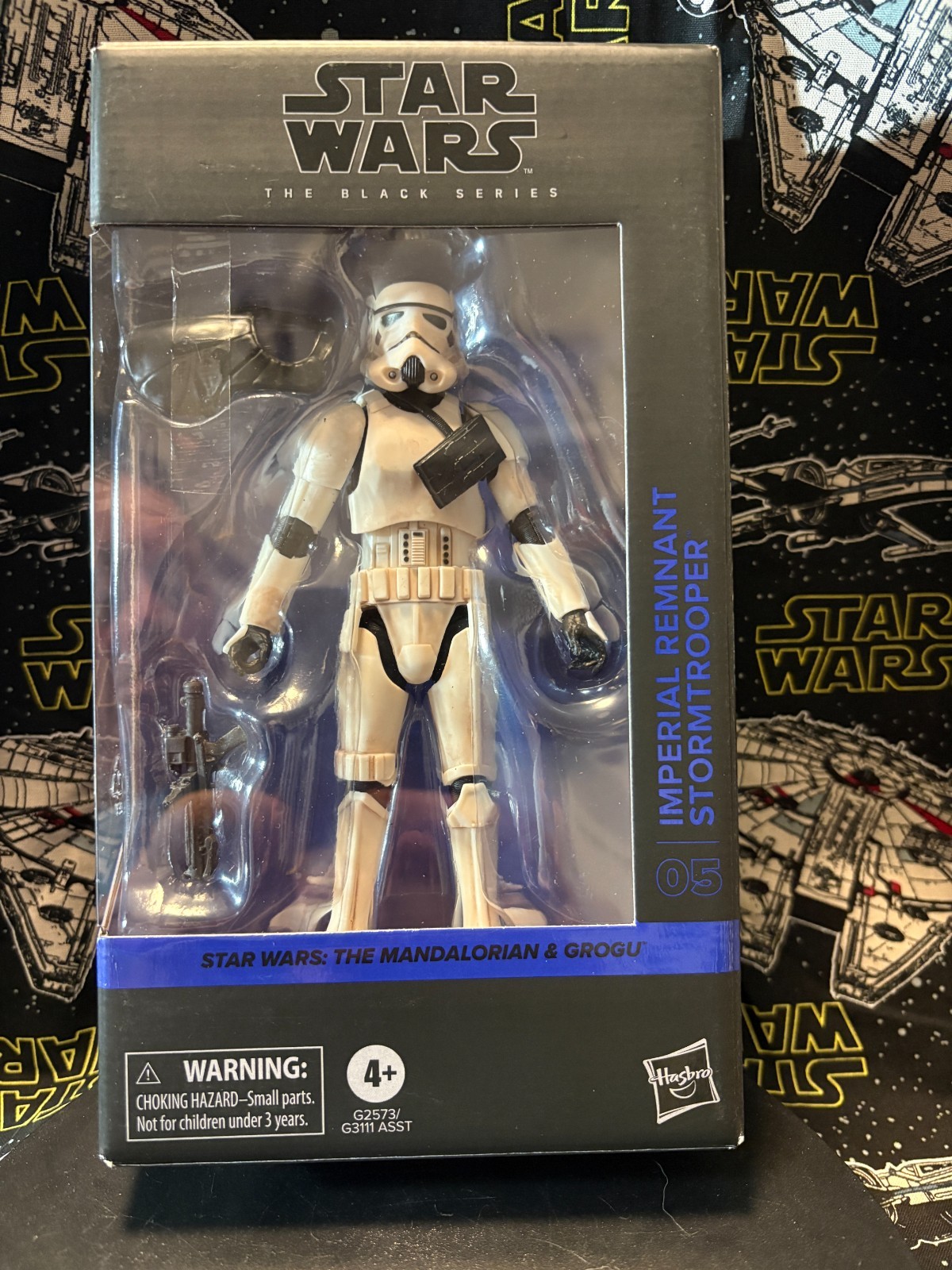 Star Wars: The Mandalorian & Grogu – IMPERIAL REMNANT STORMTROOPER 05 6″ NIB!!