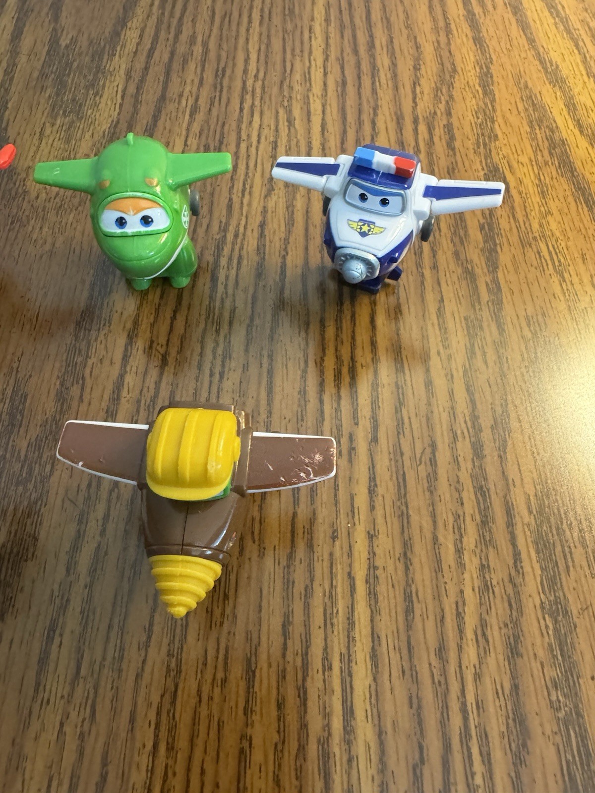 SUPER WINGS Lot of 5 Transforming Jet Toys 2″ Action Figures