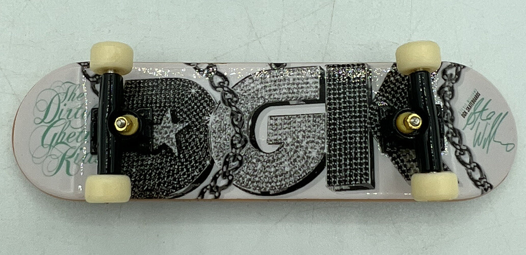 Tech Deck DGK Dirty Ghetto Kids Bling Chain Design Used