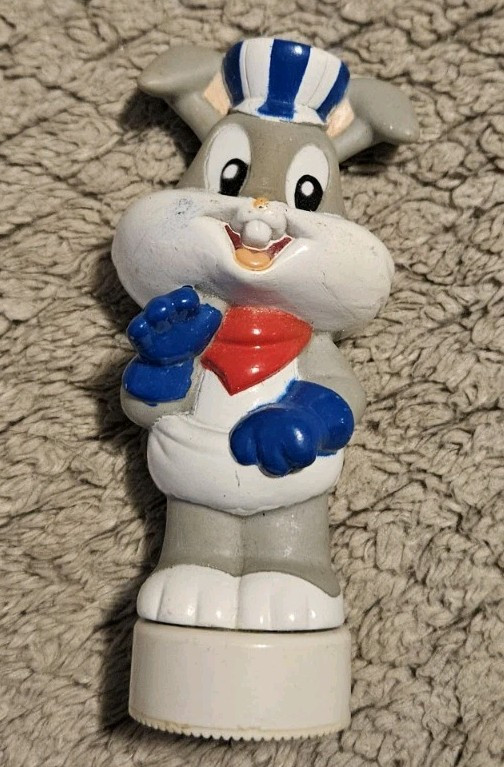 Train Conductor Bugs Bunny 4 Inches Tall