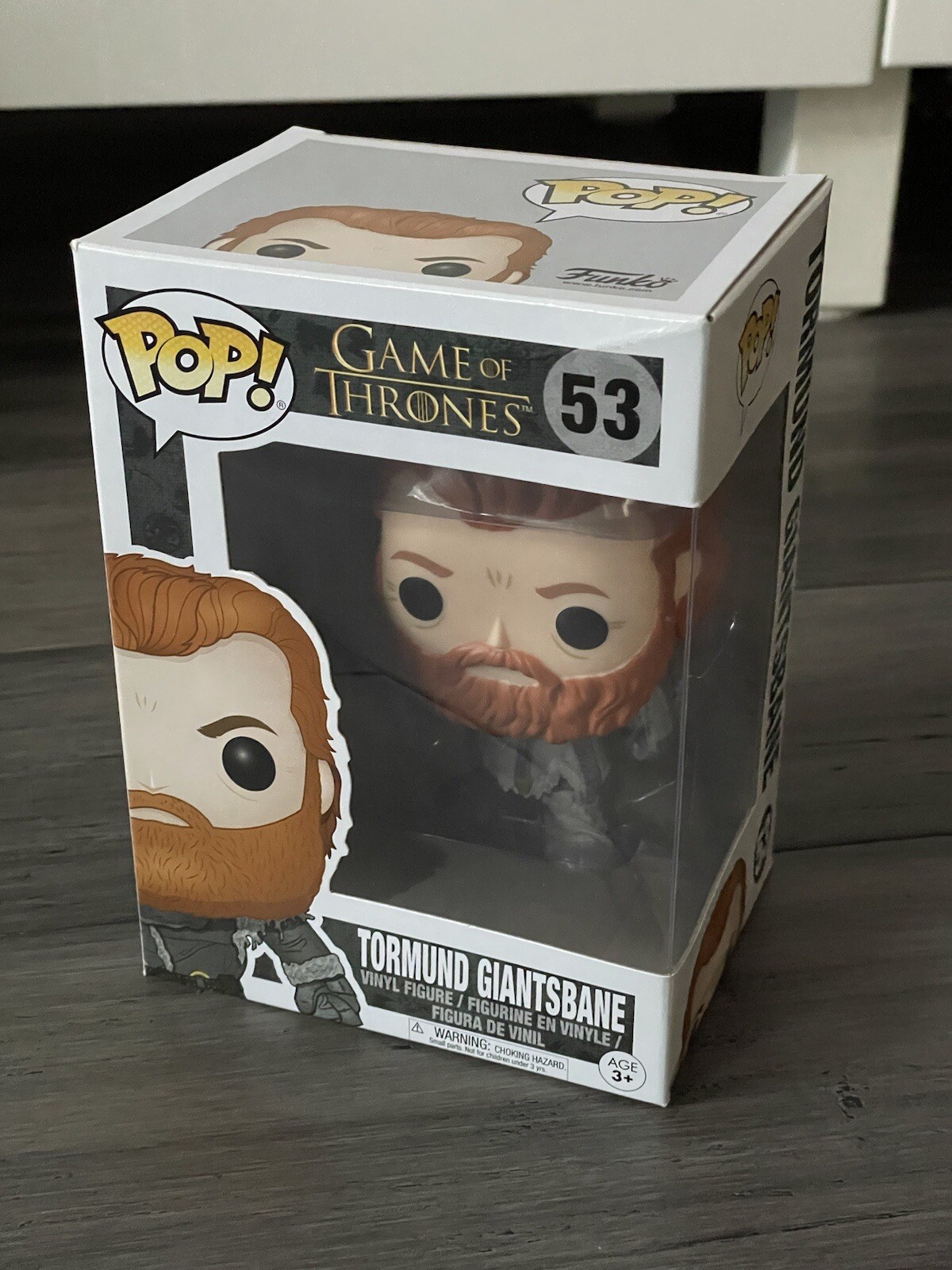 Funko POP! Game of Thrones: Tormund Giantsbane #53 w/ Protector