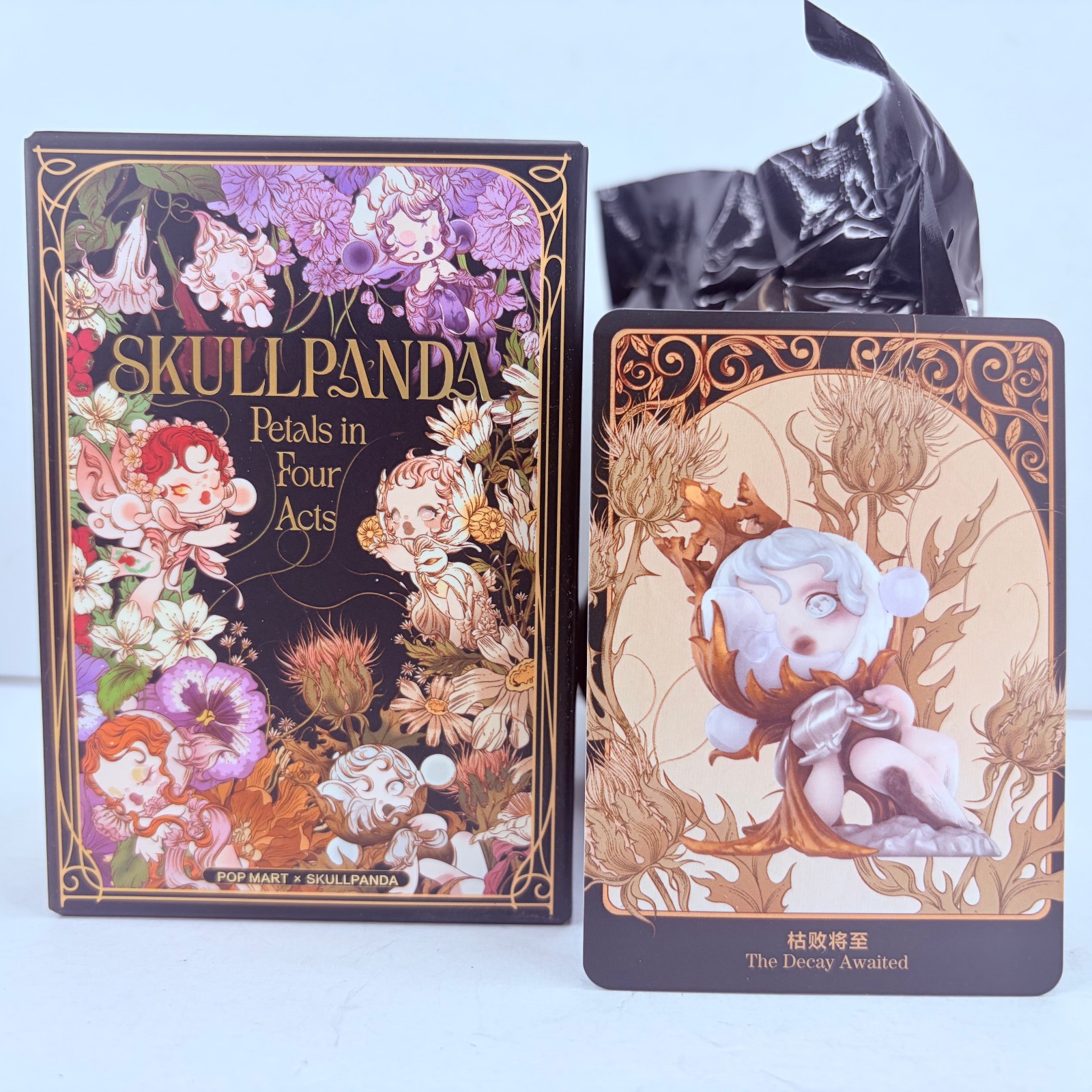 POP MART x Skullpanda Petals In Four Acts Series Figure – The Decay Awaited NEW