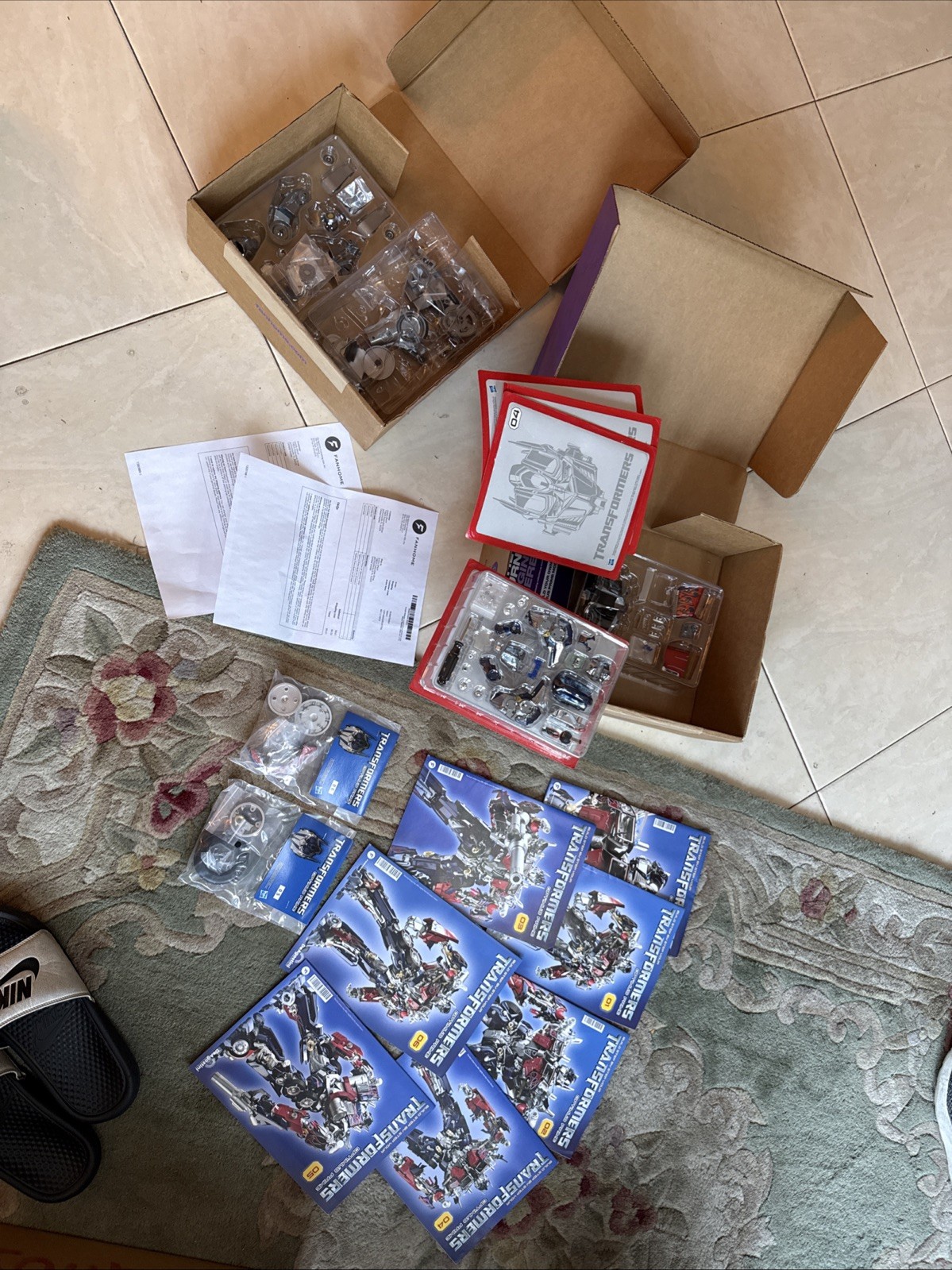 Build The Fanhome Optimus Prime 60cm Issues 01,02,03,04,05,06 Parts